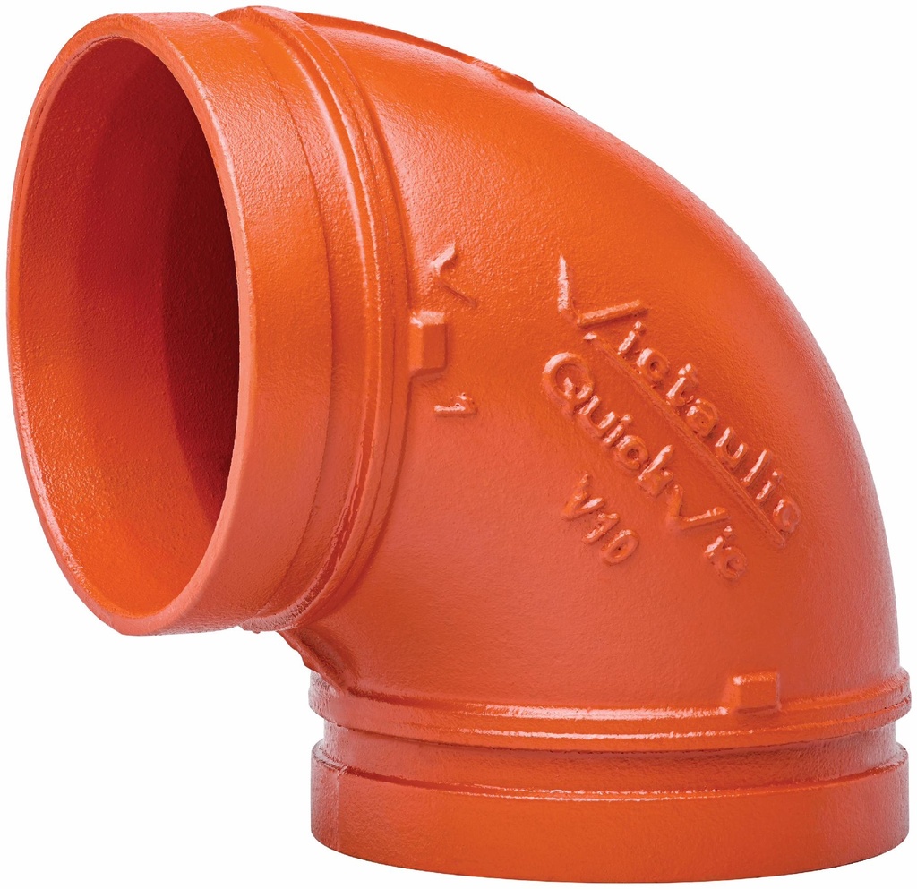 3" QuickVic Grooved 90 Elbow No. V10