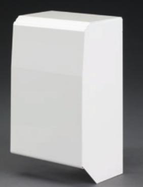 REVITAL/LINE 4"LH END CAP WHITE