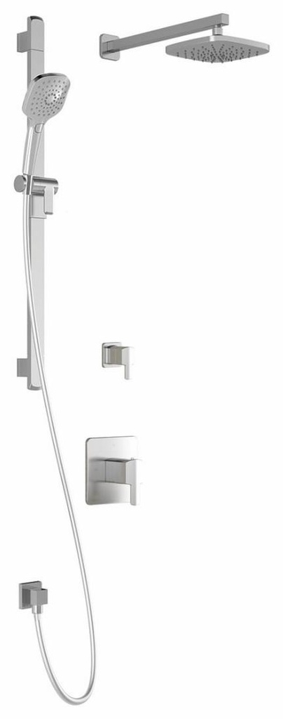 Grafik TD2 Thermostatic Shower System with Wall Arm