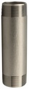 1-1/2X3-1/2 STAINLESS THRD 150# NIP