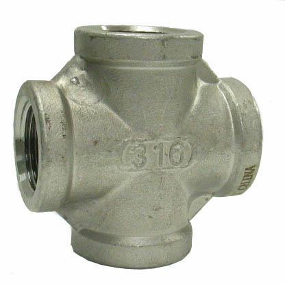 3/4 STAINLESS THRD 150# CROSS