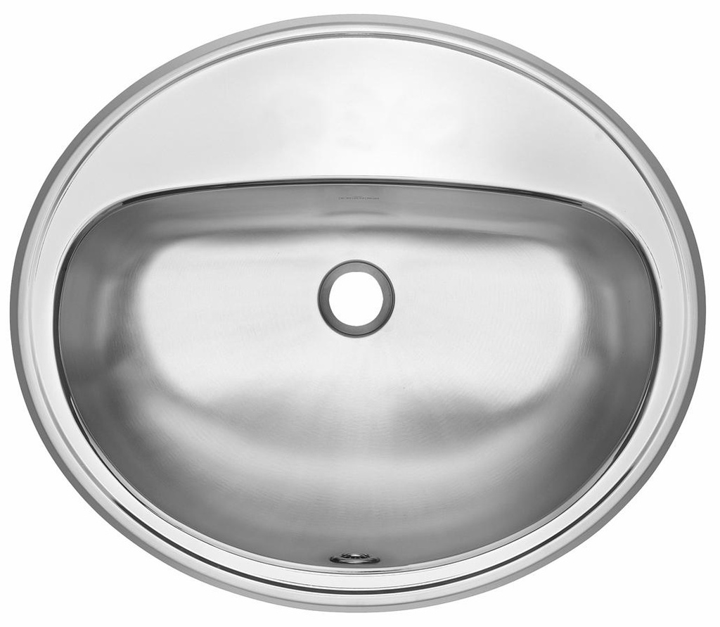 3-Hole Drop-In Bathroom Sink