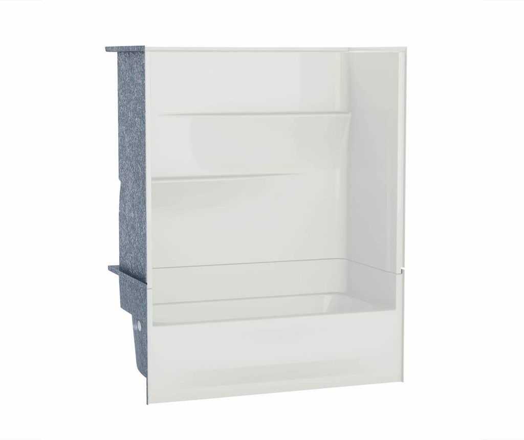 Gallery TS-6030 RH Drain Alcove 2-Piece Tub & Shower