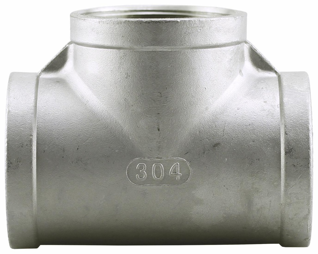 SS304T-15 - '1-1/2" 304SS Tee Iso4144'