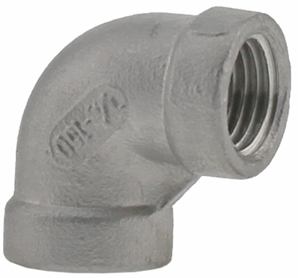 SS316E-01 - '1/8" 316SS Elbow Iso4144'