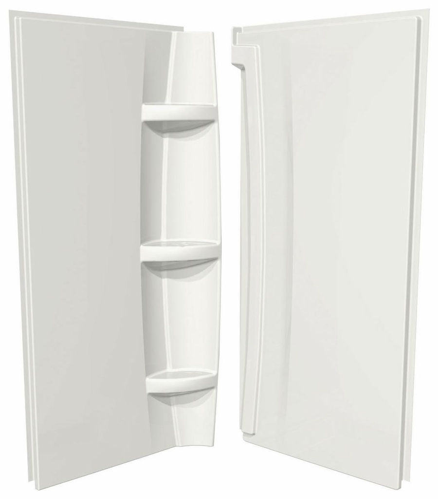 30" x 72" 2-Piece Shower Side Wall Kit