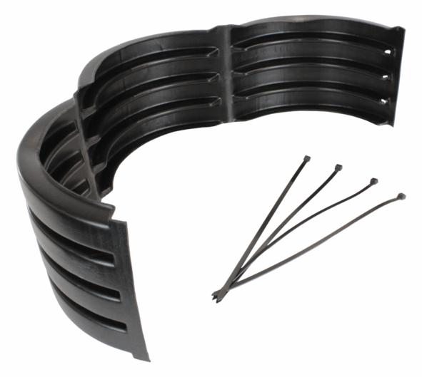 12 SPLIT COUPLER FOR DUAL WALL