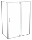 ModulR 48" x 32" x 78" Corner Pivot Shower Door
