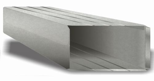 20" x 8" Duct 26ga 5' Len (per foot)