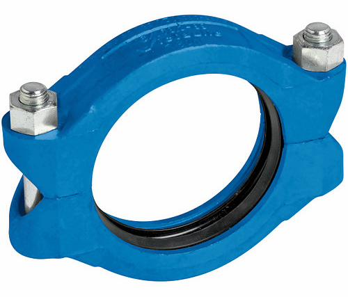 2-1/2" Rigid Coupling for Potable Water SS Blue Style 889