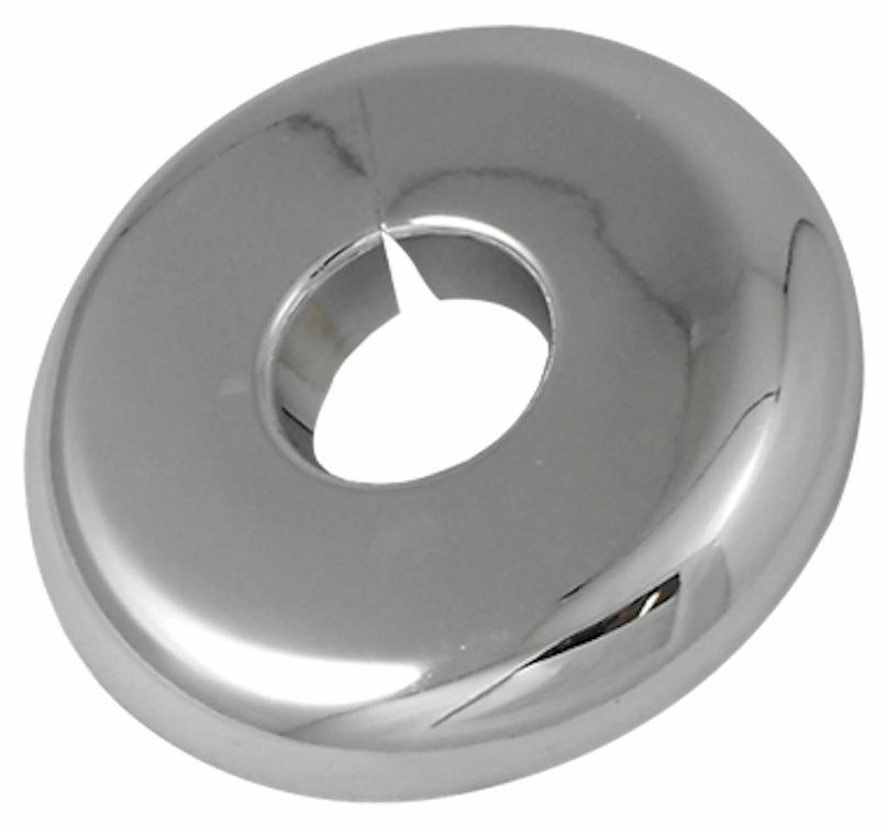 White Plastic Split Wall Plate 1-1/4" IPS