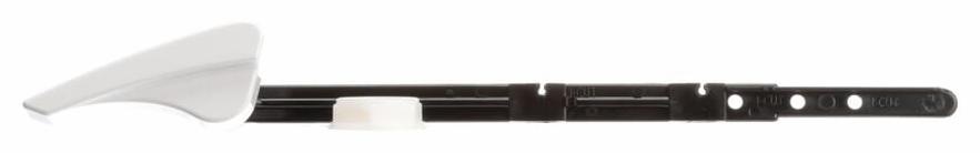 Toilet Tank Lever, For Use With Trims to Fit Most Front Mount Tanks Plastic