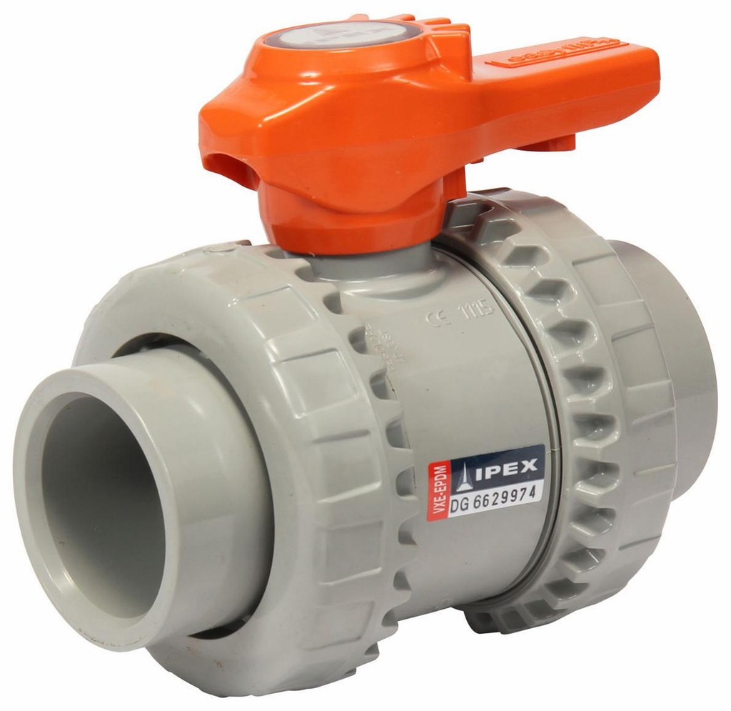 1 1/2" VXE TU BV CPVC EPDM S/T EASYFIT CORZAN