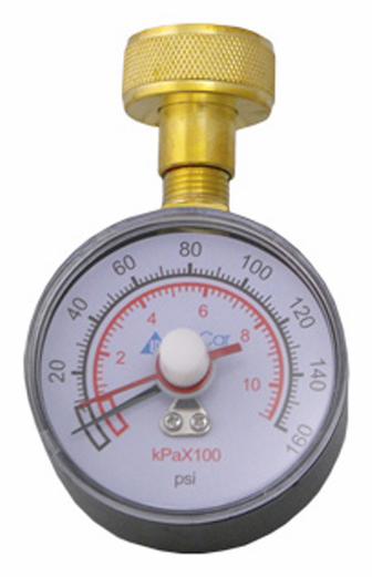 0 to 300 Pound Lazy Hand Water Test Gauge