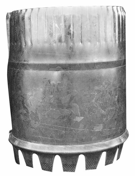 6" Tap-In Collar Small End