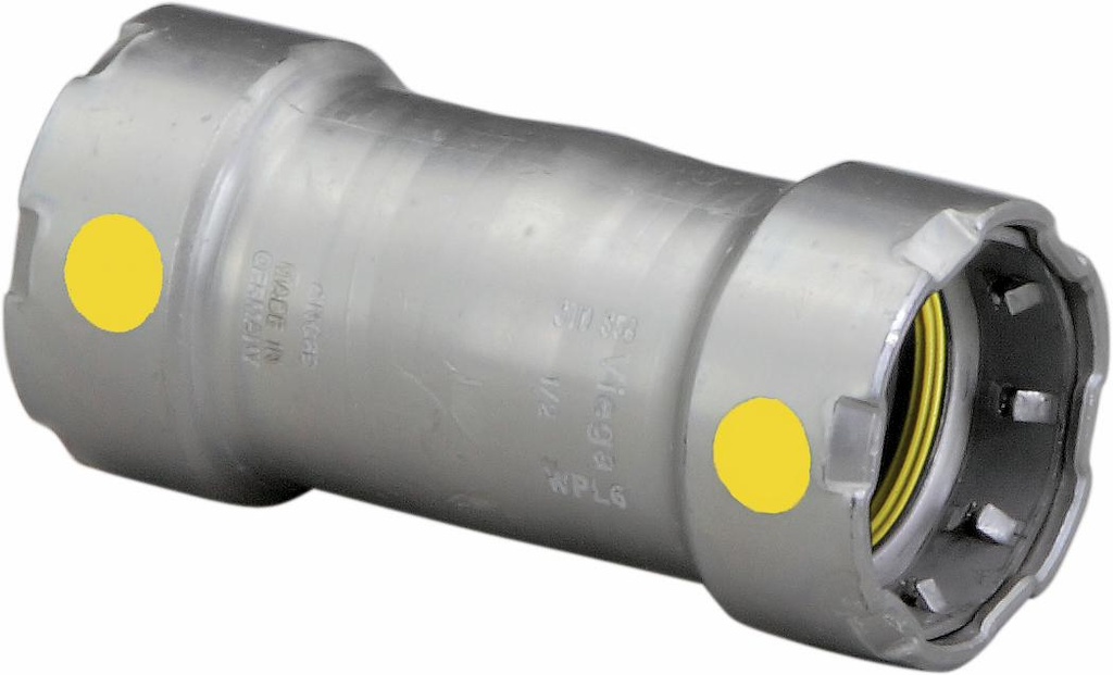 2 M.GAS COUPLING L/STP