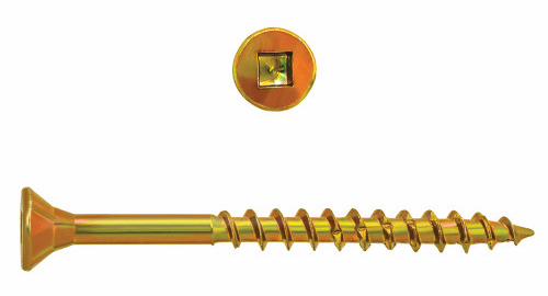 YELLOW CONSTRUCTION SCREWS