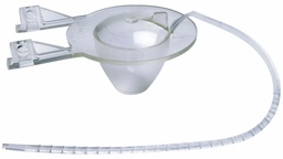 [5455432] CLEAR VINYL FLAPPER W/ STRAP