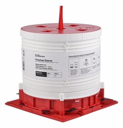 [4311102] Telescoping Firestop Sleeve 4" -5" Plastic And Metal 7-1/2" -11-3/4"