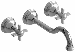 [2612110] Retro Wall Mount Bathroom Faucet