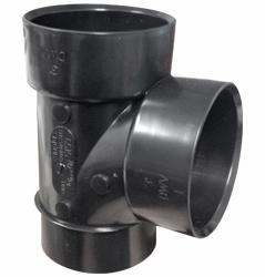 [7629911] ABS DWV 3" STR SAN TEE SPGXHXH BLK