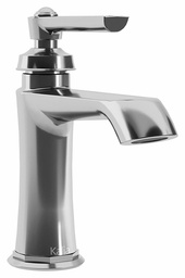 [3742400] Rustik Single Hole Bathroom Faucet with Drain and Overflow
