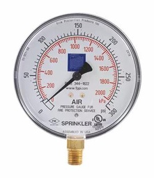 [3804109] WATER GAUGE 0-300PSI 11-550-00