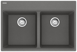 [4405721] Maris 33-1/16" Fragranite 2 Bowl Drop-In Kitchen Sink