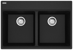 [4405737] Maris 31-1/16" Fragranite 2 Bowl Drop-In Kitchen Sink