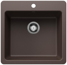 [1217267] Liven 21 1 Bowl Dual Mount Kitchen Sink