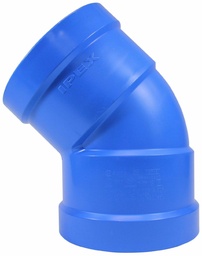 [7670930] 8"x45D PVC ELBOW CIOD DR18 BxB BLUE BRUTE