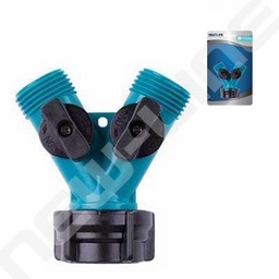 [7065050] HOSE ADT. Y DUAL SHUTOFF PL.