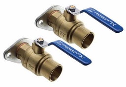 [1499968] 3/4" Sweat Isolation Valve Kit