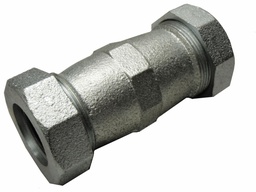 [7679033] 1/2 GALVANIZED COMPRESSION COUPLING 1200