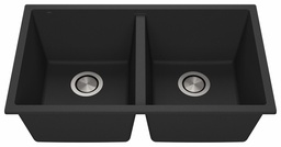 [3748730] Bacia 31" Granistone 2 Bowl Undermount/Drop-In Kitchen Sink