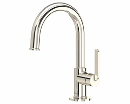 [2613666] Authentica Single Hole Bathroom Faucet