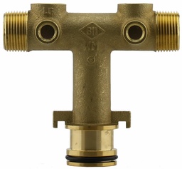 [1533992] 07TK-25S-2-WMNL - 'No Lead 1" x 4.14" Cntr-End Wellmate Tank Tee'