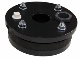 [1539160] WSP6012 - '6" x 1-1/4" Single Hole Plastic Well Seal - Black'