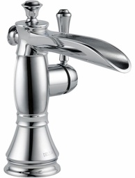 [3060875] Cassidy Single Hole Bathroom Faucet with Channel Spout