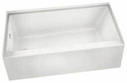 [6452360] Rubix 66" x 32" LH Drain Alcove Tub
