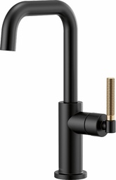 [3051090] Litze Bar Faucet with Square Spout and Knurled Handle