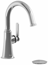 [2613609] Momenti Single Hole Bathroom Faucet with C-Spout with J-Shaped Handles 1.2 GPM