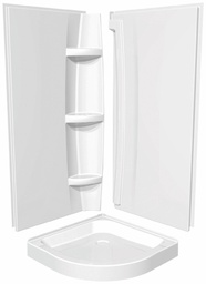 [6459585] 40" x 72" 2-Piece Shower Side Wall Kit