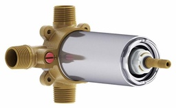 [3747340] 2-Way Thermostatic Coaxial Rough-In Valve with Diverter