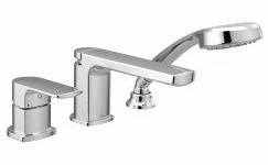 [5921025] Rizon Roman Tub Faucet Trim with Hand Shower