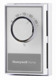 [3979942] ELECTRIC HEAT THERMOSTAT  SPST, BIMETAL SNAP ACTING SWITCH, WHITE, DEG C .