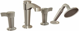 [3749690] Bellino Roman Tub Faucet with Hand Shower