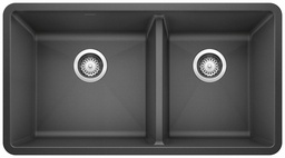 [1212940] Precis U 1.75 Bowl Undermount Silgranit Sink