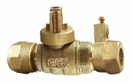 [2311292] N/L F/PORT B/V CURB - 3/4" CB x 3/4" CB ELECT TAIL