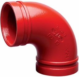 [6660036] 12" Grooved 90 Elbow No. 10